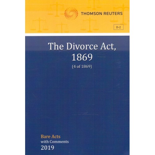 Thomson Reuters The Divorce Act, 1869 [Bare Acts with Comments]